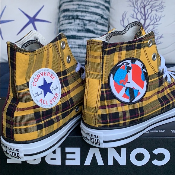 Converse CTAS Hi yellow/white/black MEN’s - Picture 10 of 16